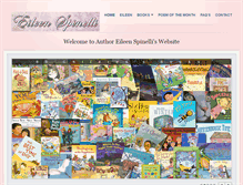 Tablet Screenshot of eileenspinelli.com